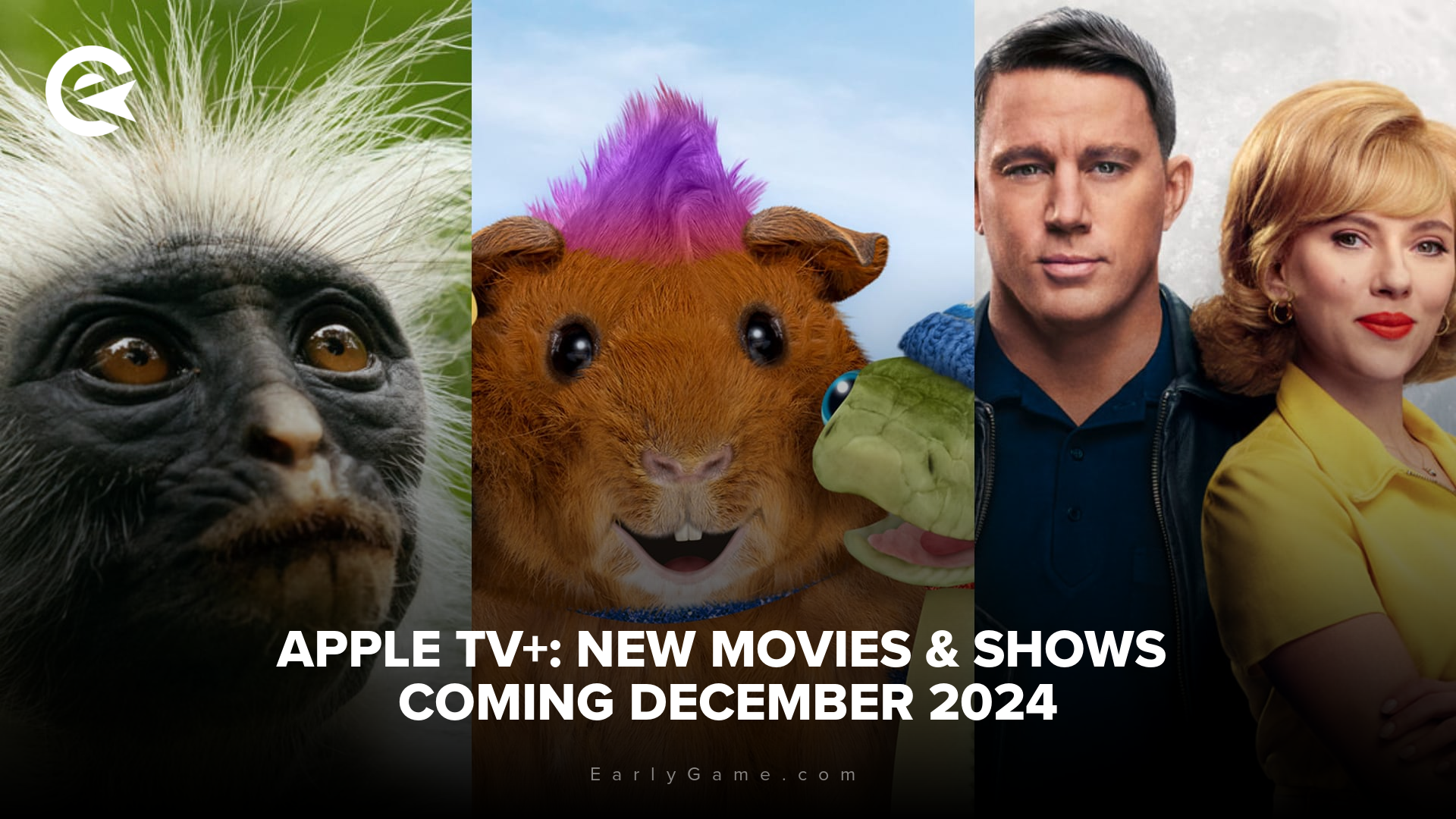 Apple TV+: New movies & shows coming December 2024