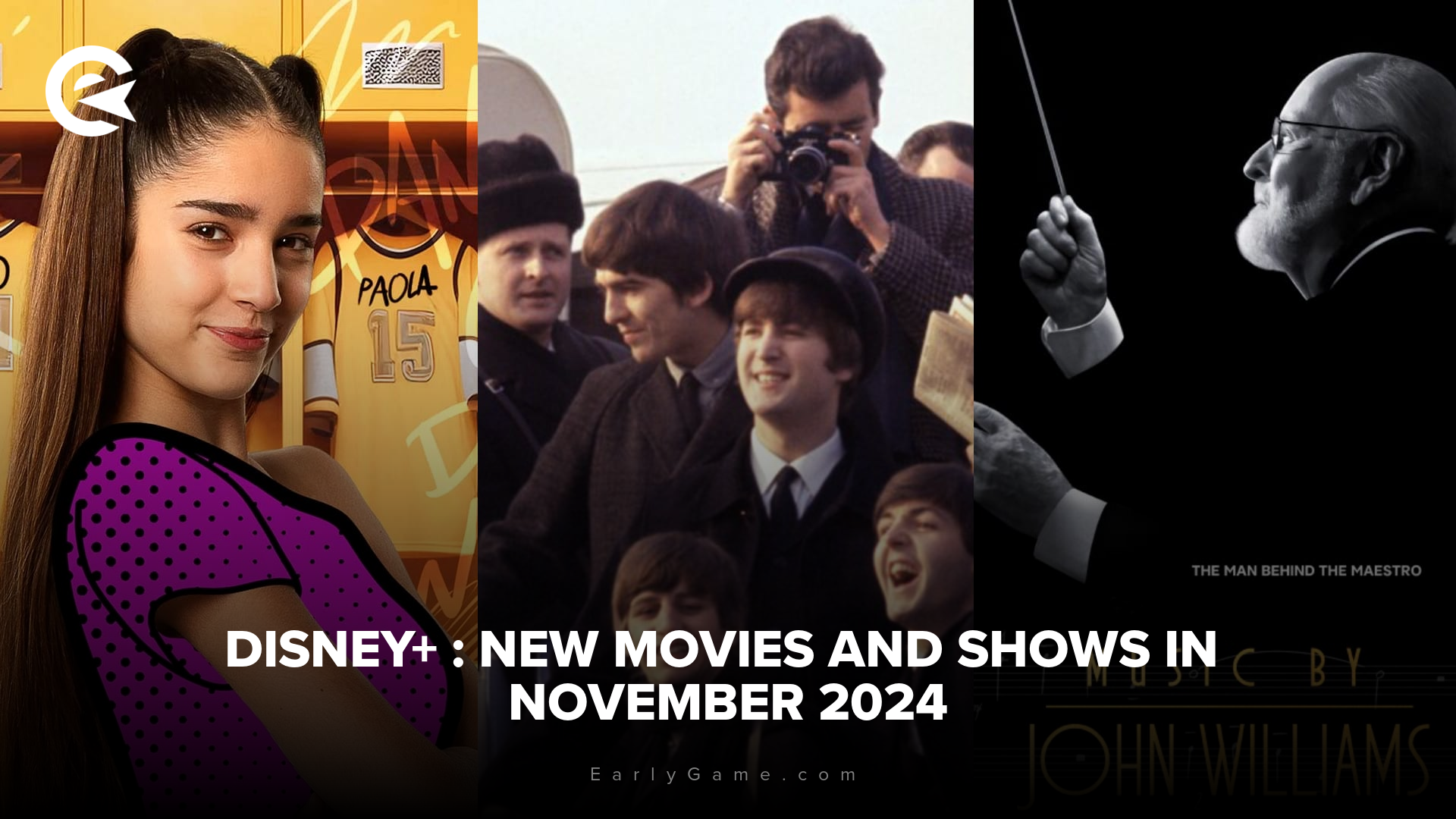 Disney+: New movies and shows in November 2024