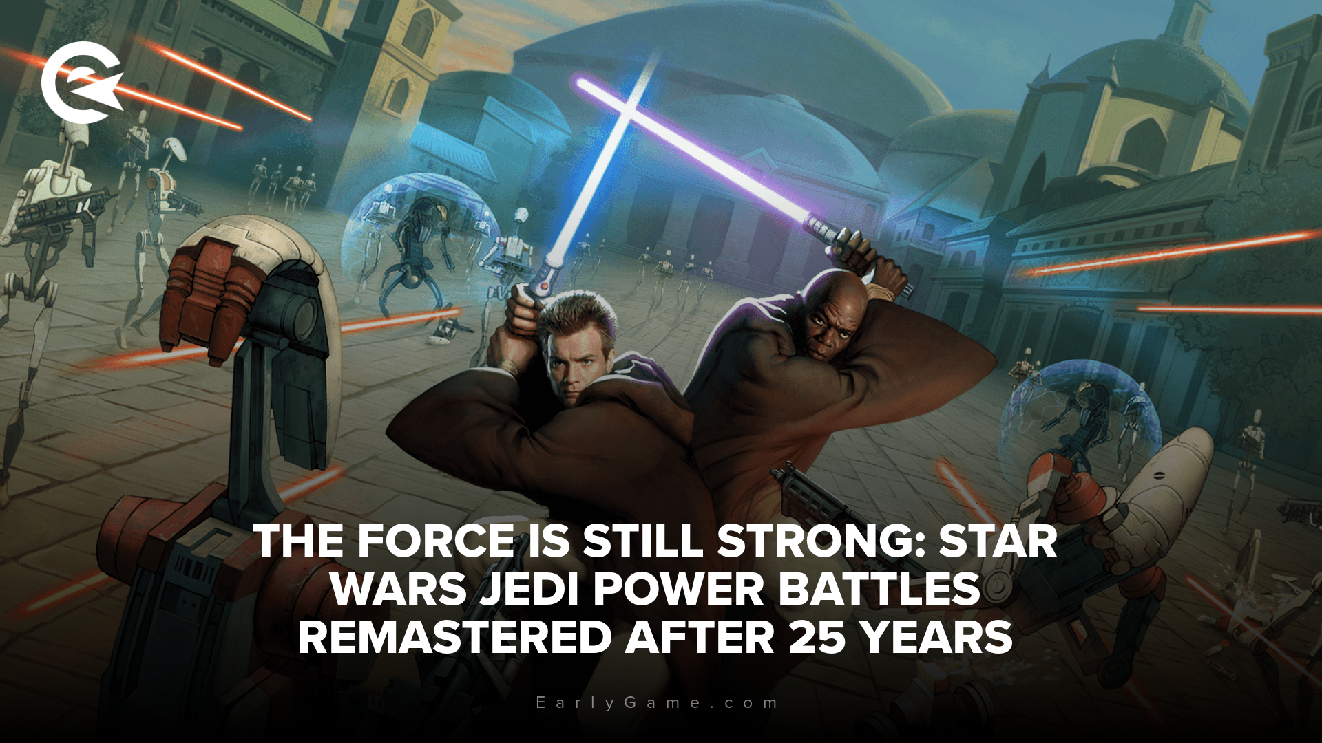 Star Wars Jedi Power Battles remastered after 25 years