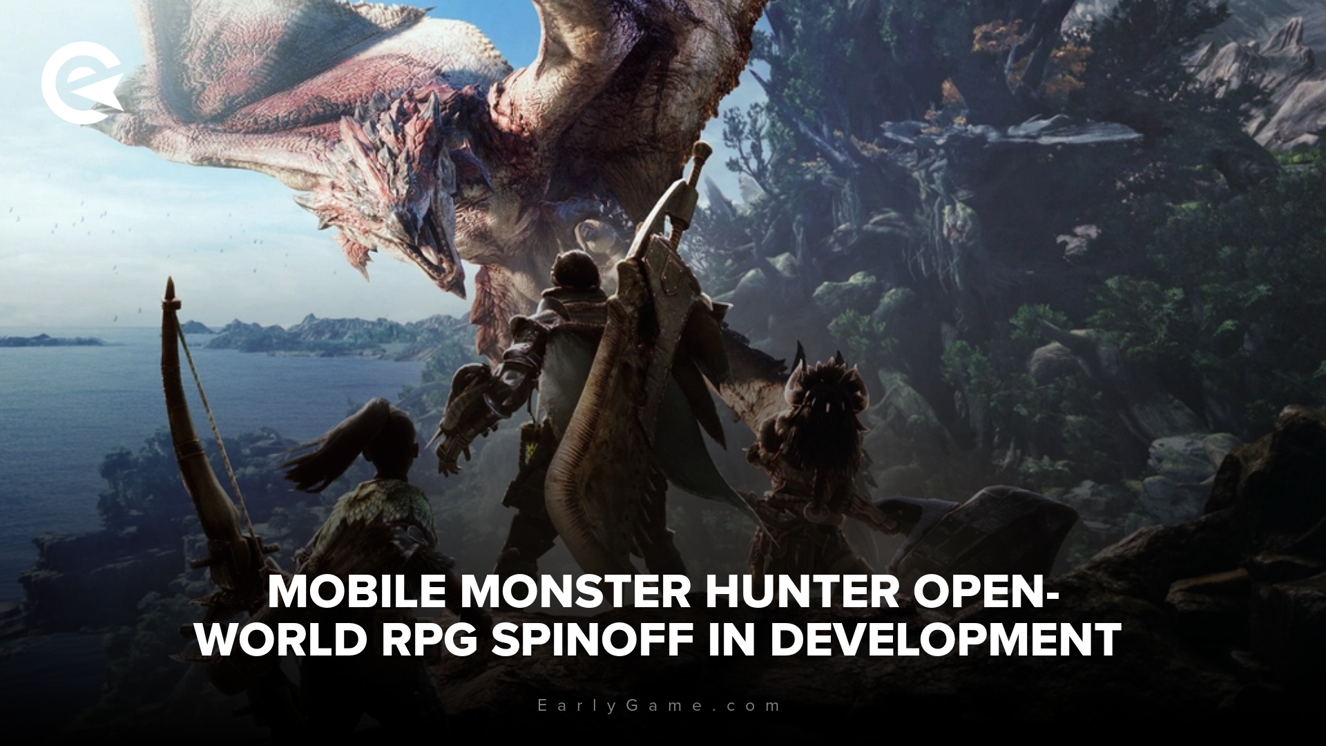 В разработке находится спин-офф мобильной ролевой игры с открытым миром Monster Hunter