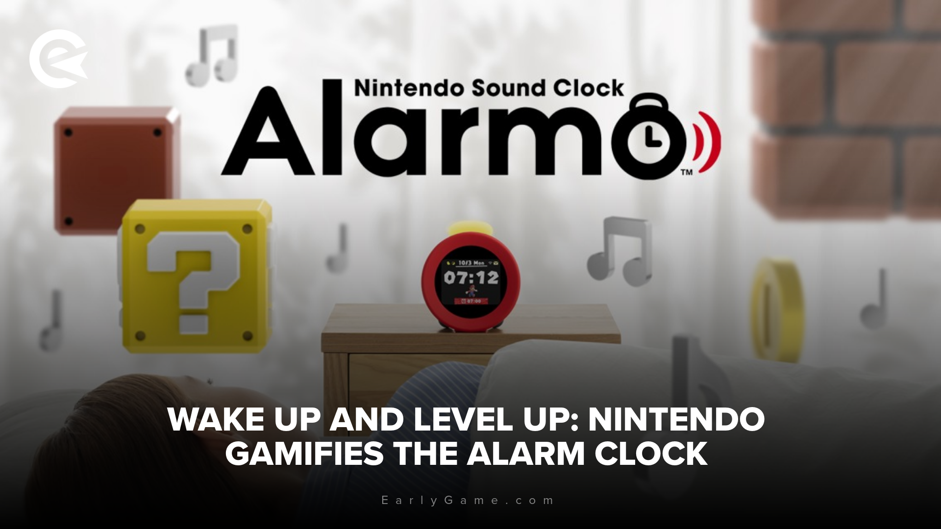 Nintendo release bizarre alarm clock that tracks your sleep and gamefies your morning