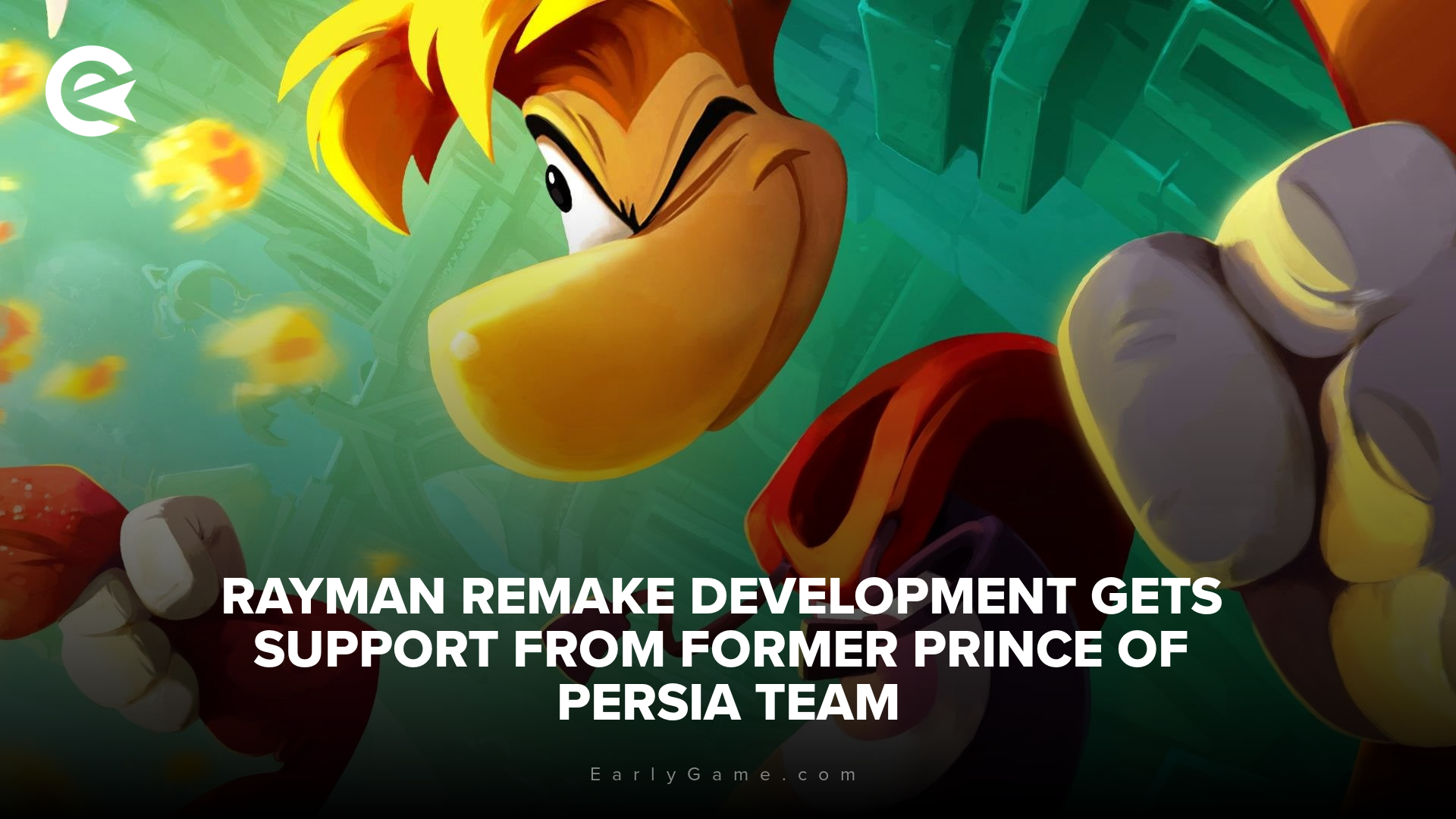 Разработка Rayman Remake получила поддержку бывшей команды Prince of Persia