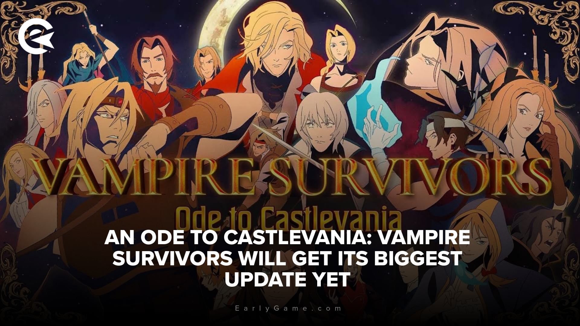 An Ode to Castlevania: Vampire Survivors will get its biggest update yet