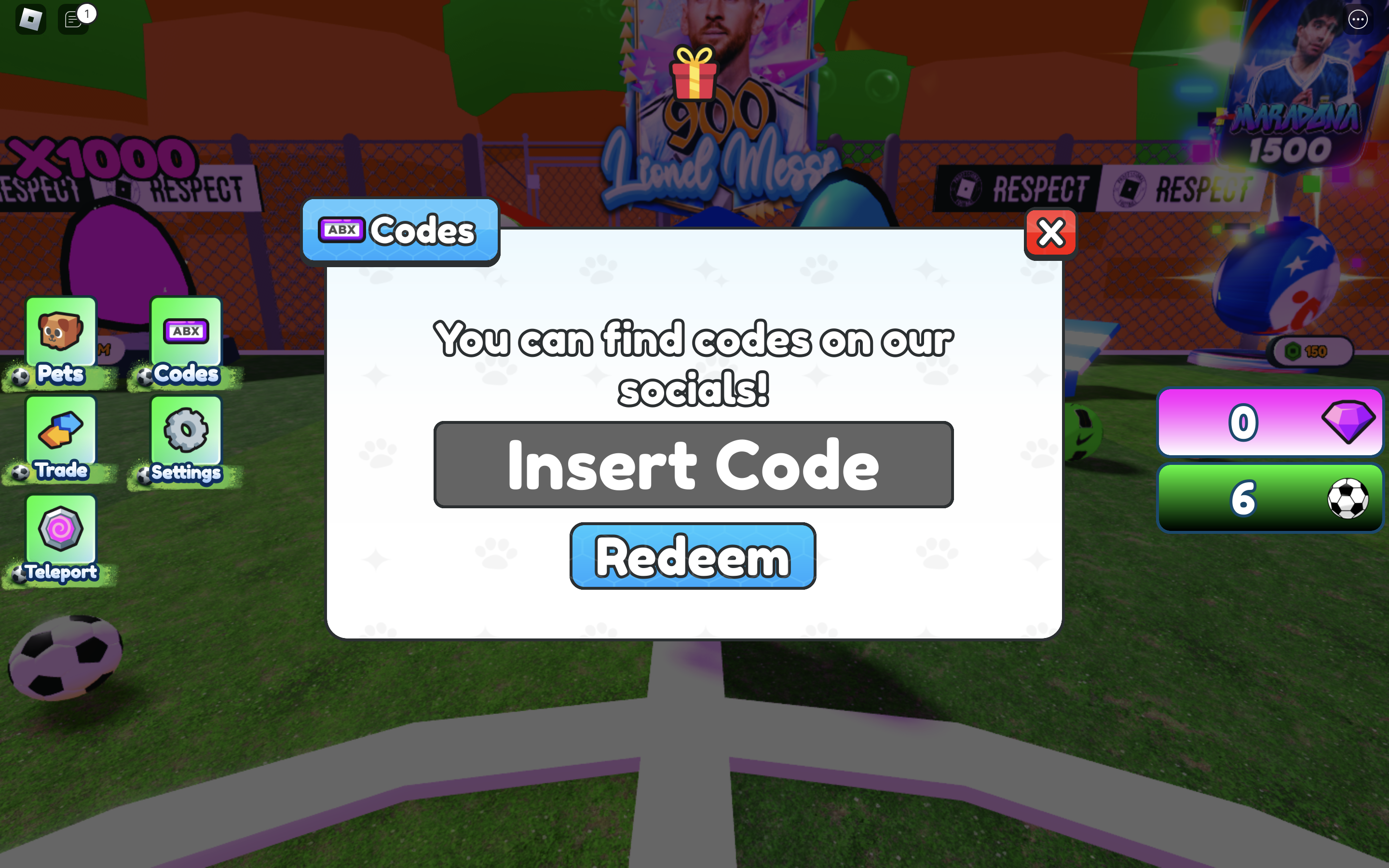 redeem codes in FC 25 Simulator