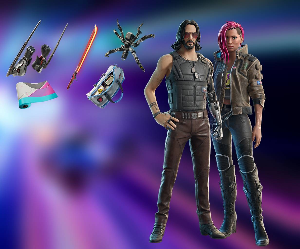 1 Fortnite cyberpunk