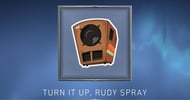 1 Turn it Up Rudy Spray