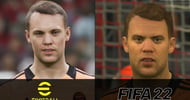 1 Manuel Neuer e Football 2022 Fifa 22 Grafikvergleich