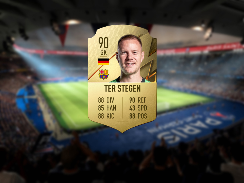 11 Ter Stegen in FIFA 22