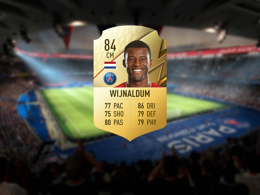 12 Wijnaldum in FIFA 22 PSG