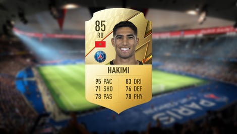 13 Hakimi in FIFA 22 PSG