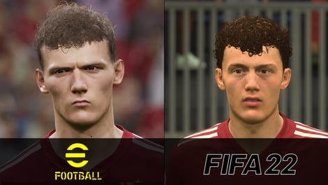 13 Pavard e Football 2022 Fifa 22 Grafikvergleich