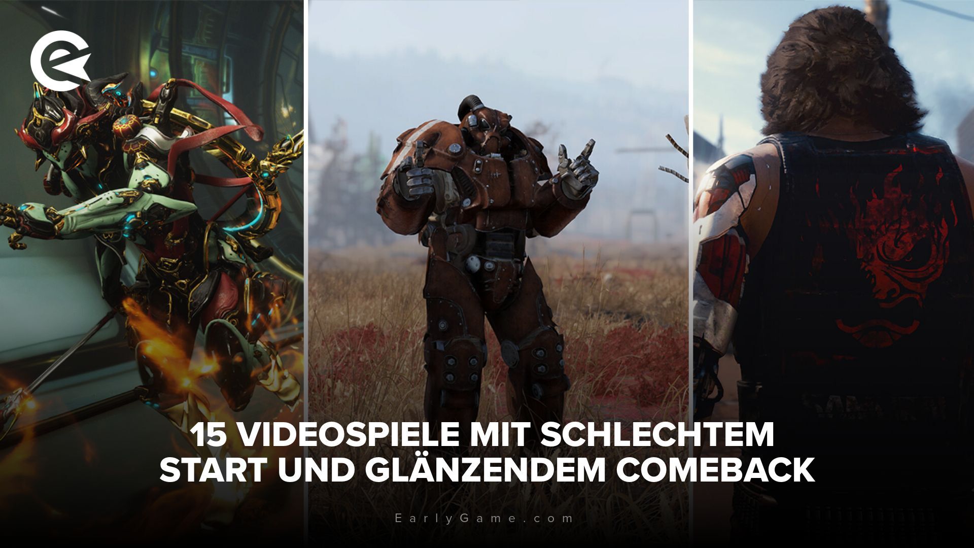 15 Videospiele mit schlechtem Start und glänzendem Comeback