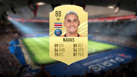 16 Navas in FIFA 22 PSG