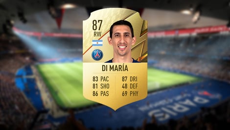 17 Di Maria in FIFA 22 PSG