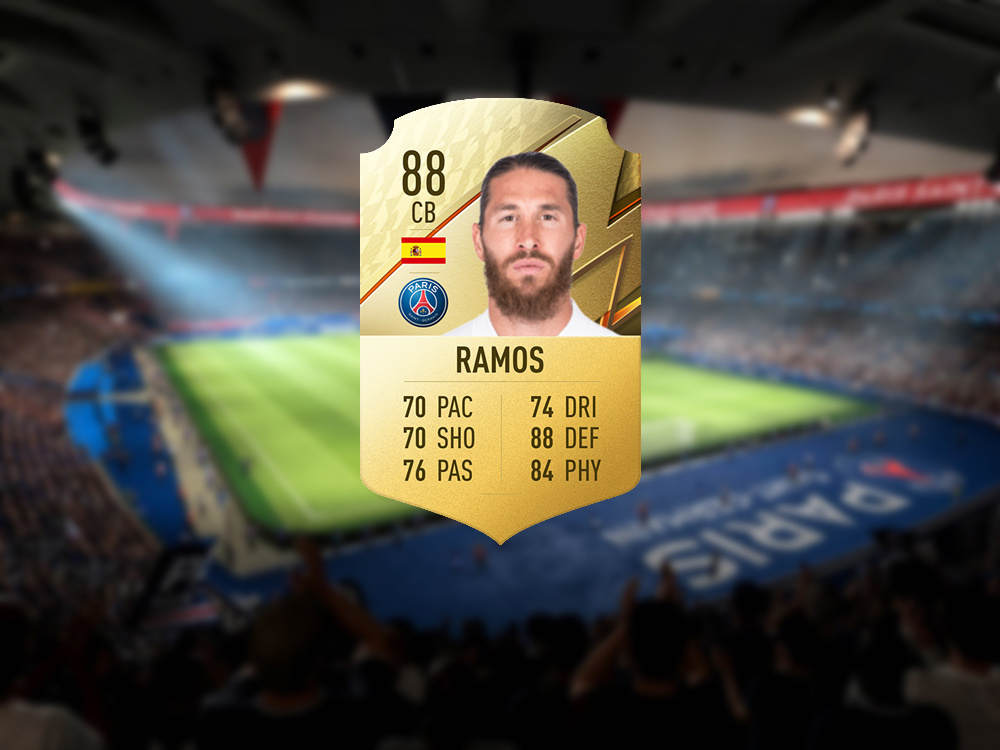 18 Ramos in FIFA 22 PSG