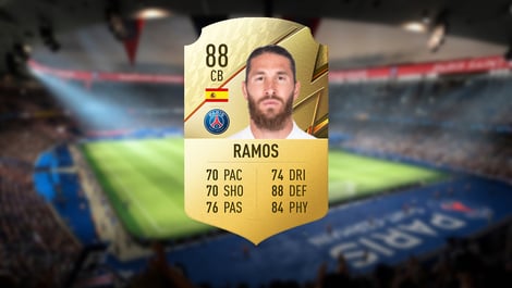 18 Ramos in FIFA 22 PSG