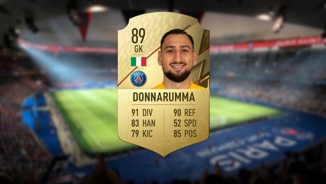 19 Donnarumma in FIFA 22 PSG