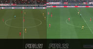 2 Spielfeld FIFA 21 vs FIFA 22 Grafikvergleich
