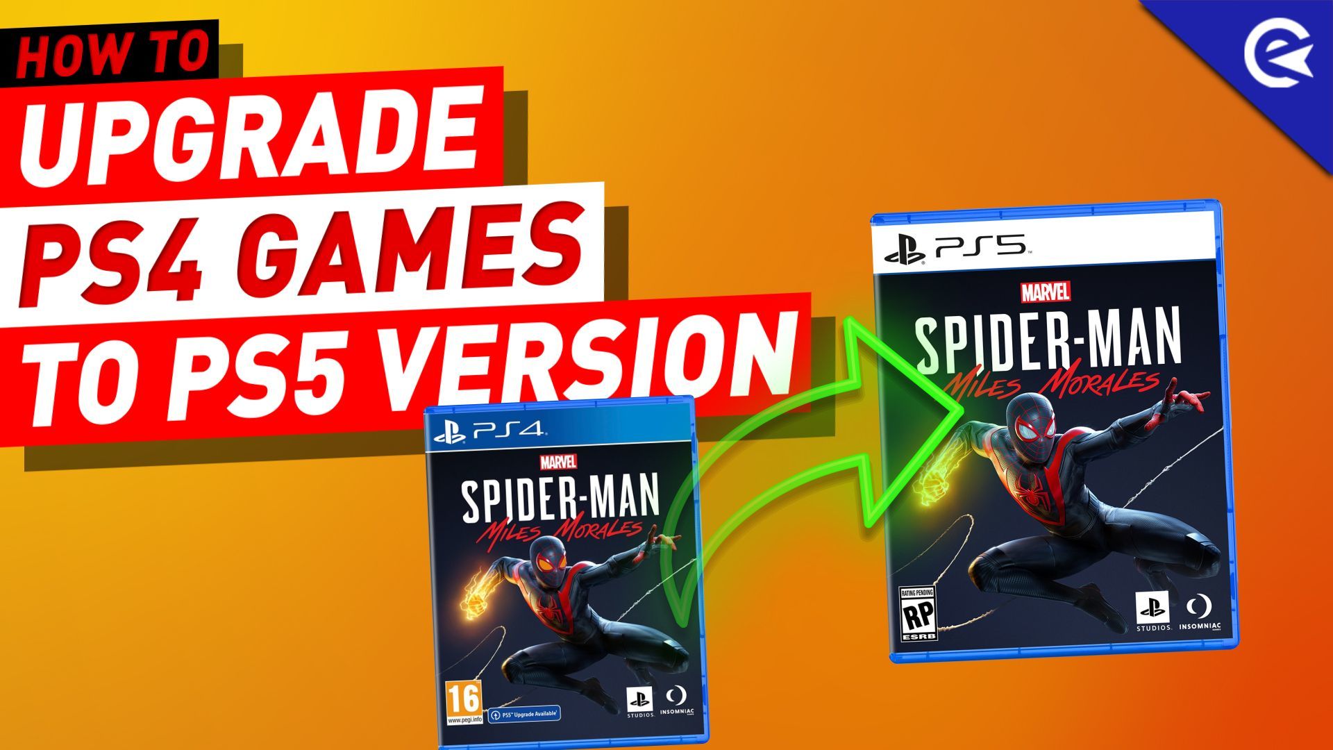 How to Upgrade PS4 Games to PS5