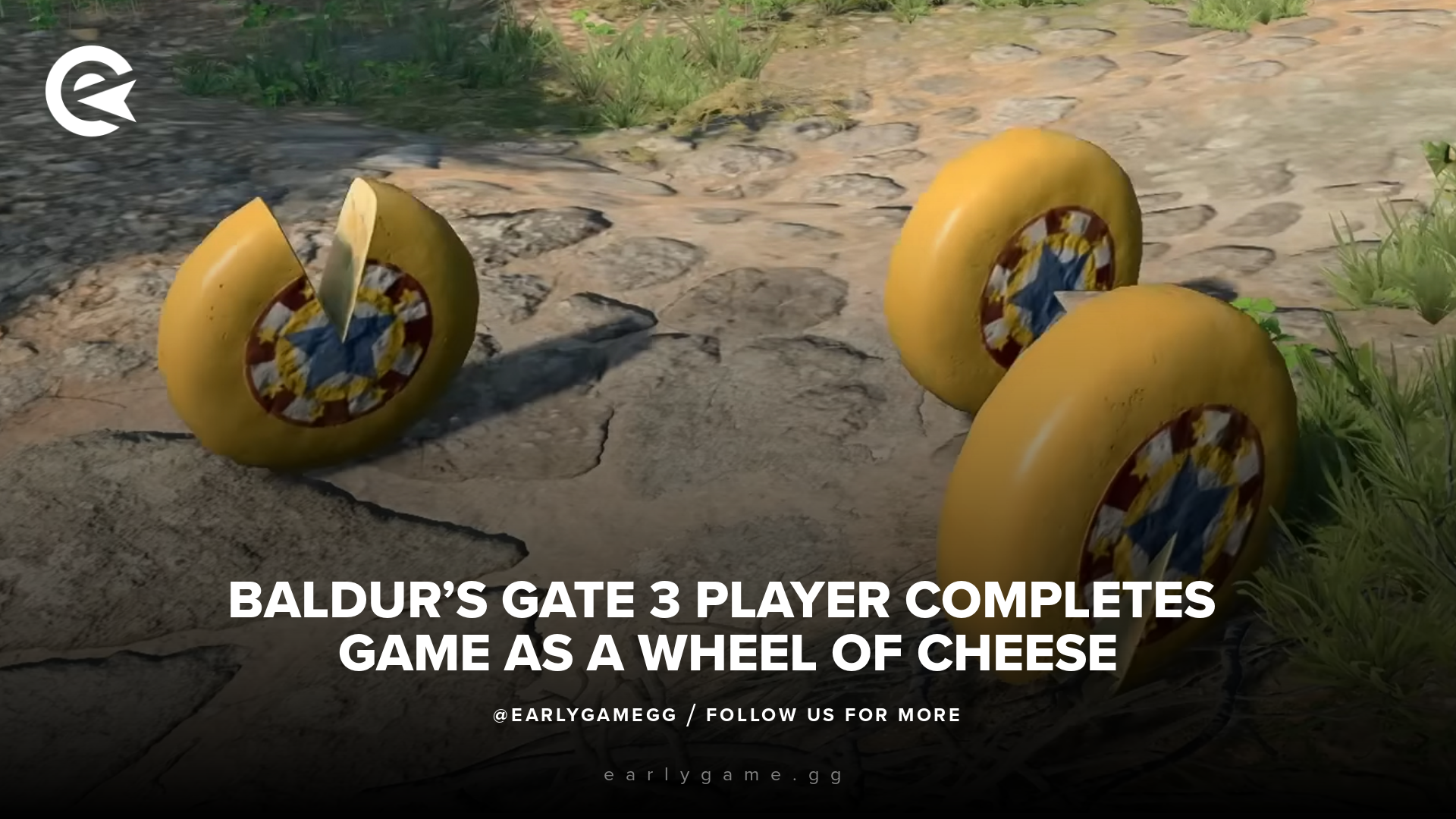 Baldur’s Gate 3 Player Completes Game As A Wheel Of Cheese