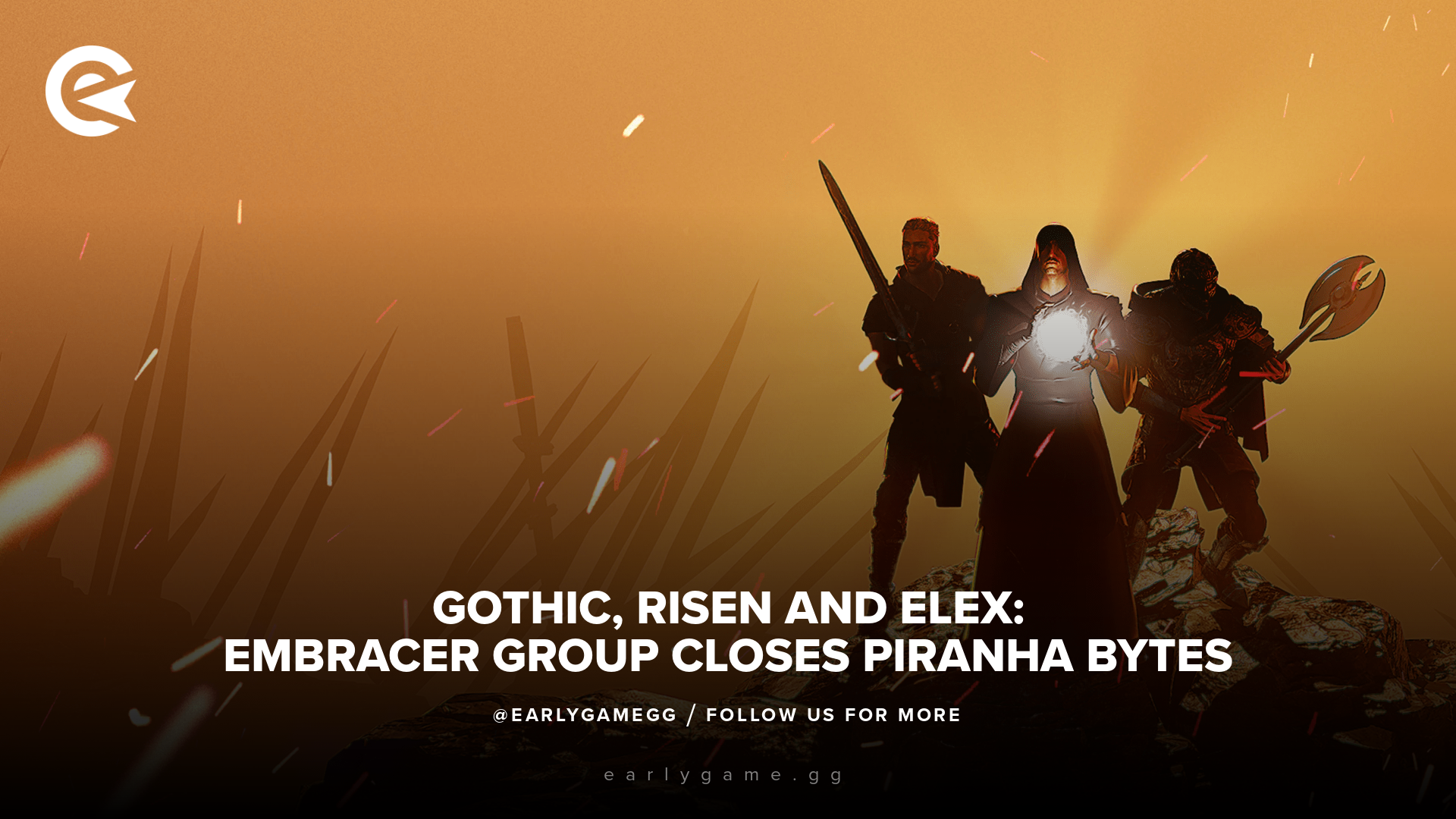 Embracer Group закрывает немецкую студию Piranha Bytes, известную Gothic, Risen и Elex