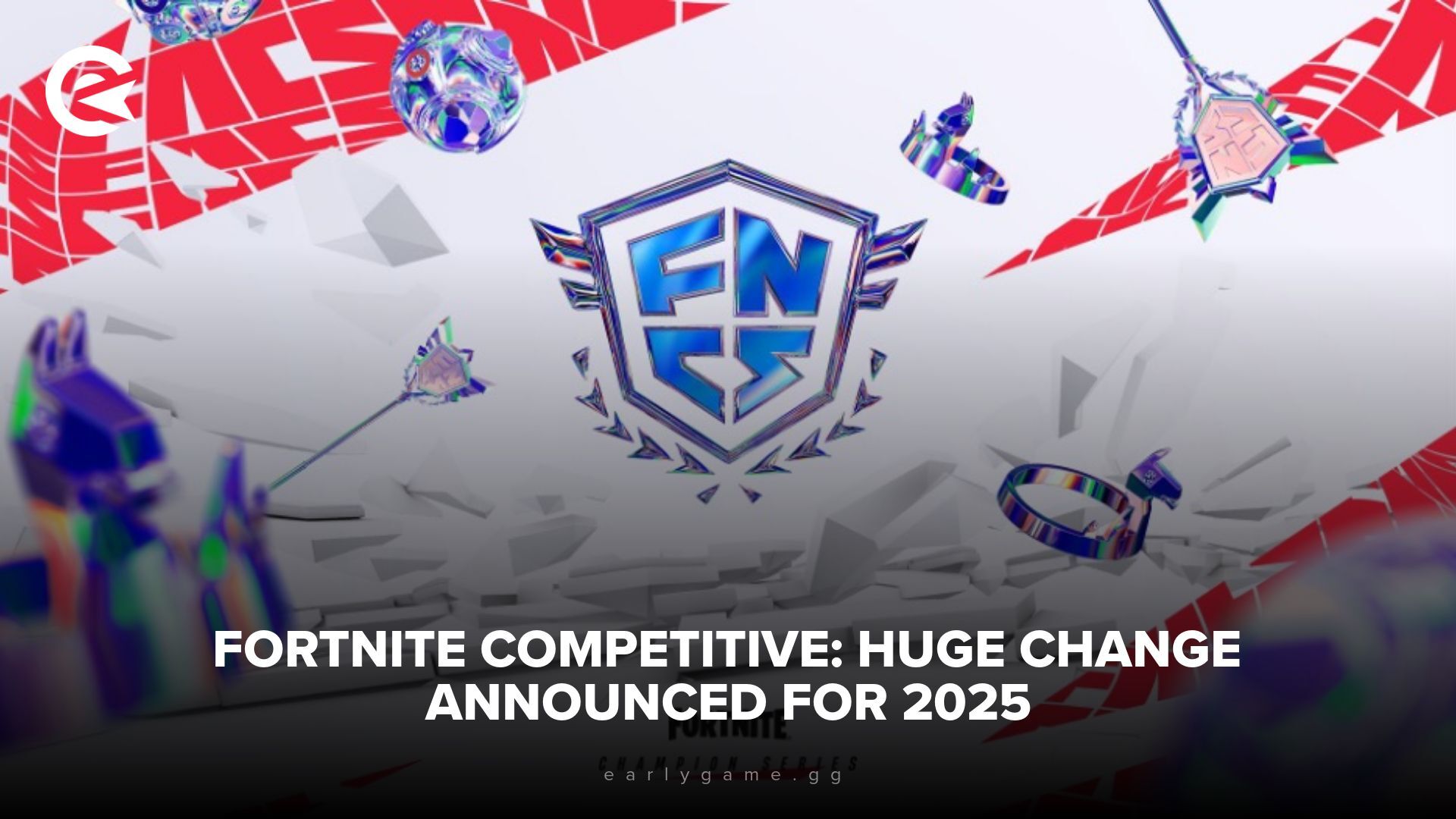 Fortnite Competitive: на 2025 год объявлено огромное изменение