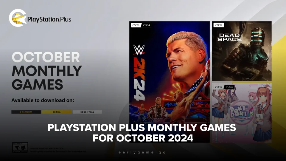 PlayStation Plus monthly games for October 2024 EarlyGame