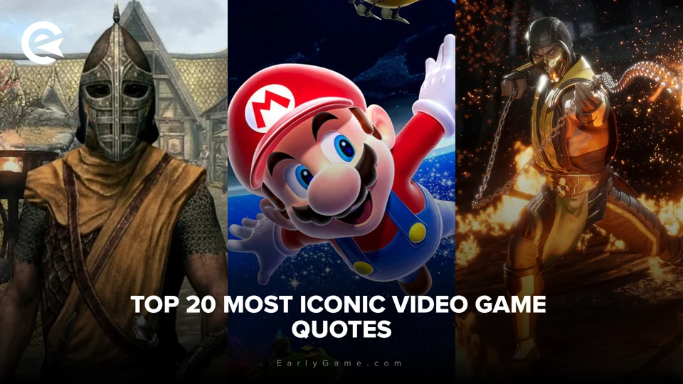 Earlygame Top 20 Most Iconic Old School Video Game Quotes