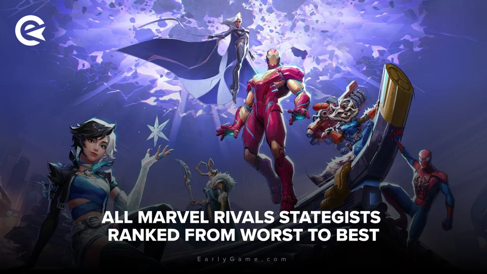 EarlyGame | All Marvel Rivals Stategists ranked from worst to best