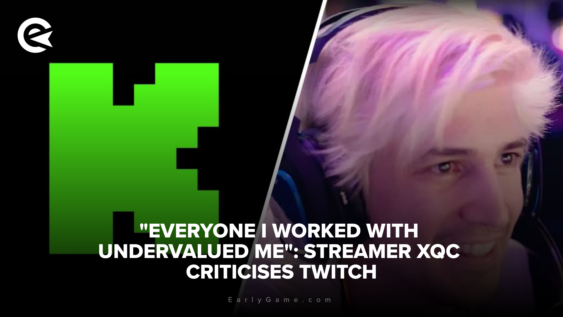 "Everyone I worked with undervalued me": Streamer xQc criticises Twitch