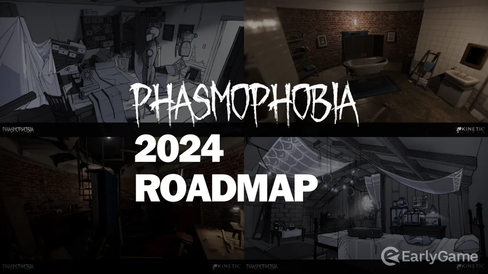 Phasmophobia 1.0 2025 Roadmap Includes New Map,… EarlyGame