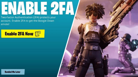 2 FA Fortnite