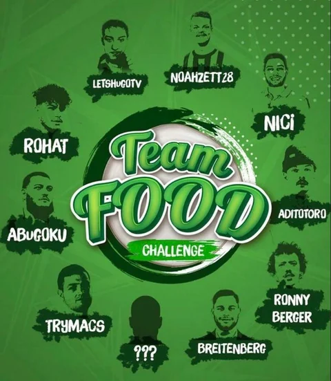 32754620 logo der team food challenge und die teilnehemr OG73