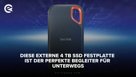 4 TB SSD San Disk Festplatte