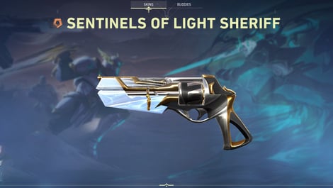 4 Valorant Sentinels of Light Sherrif Skin