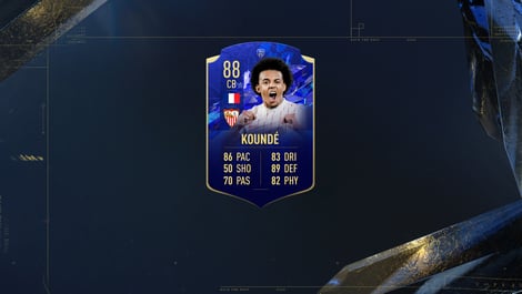 4 Kounde FIFA 22 TOTY Honourable Mentions