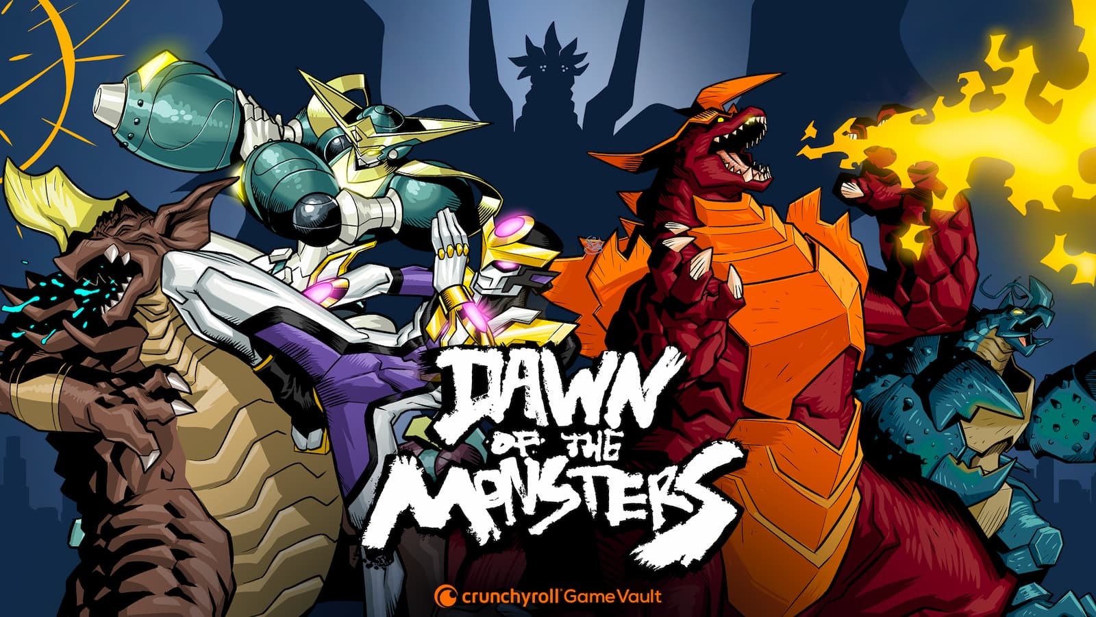 5 Dawn of the Monsters Crunchyroll Game Vault Key Visual