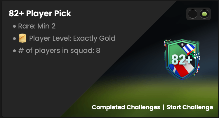 82 Player Pick