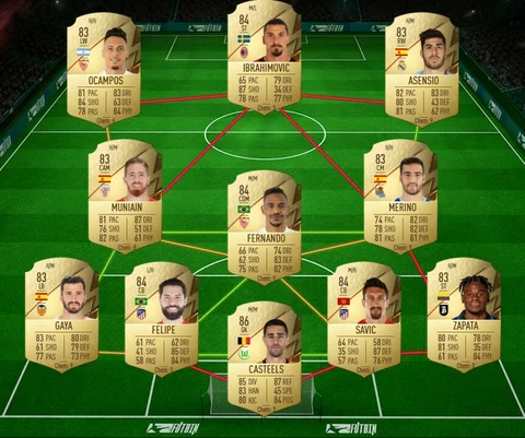 84 rated squad