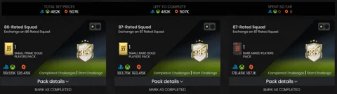 88 icon sbc requirements