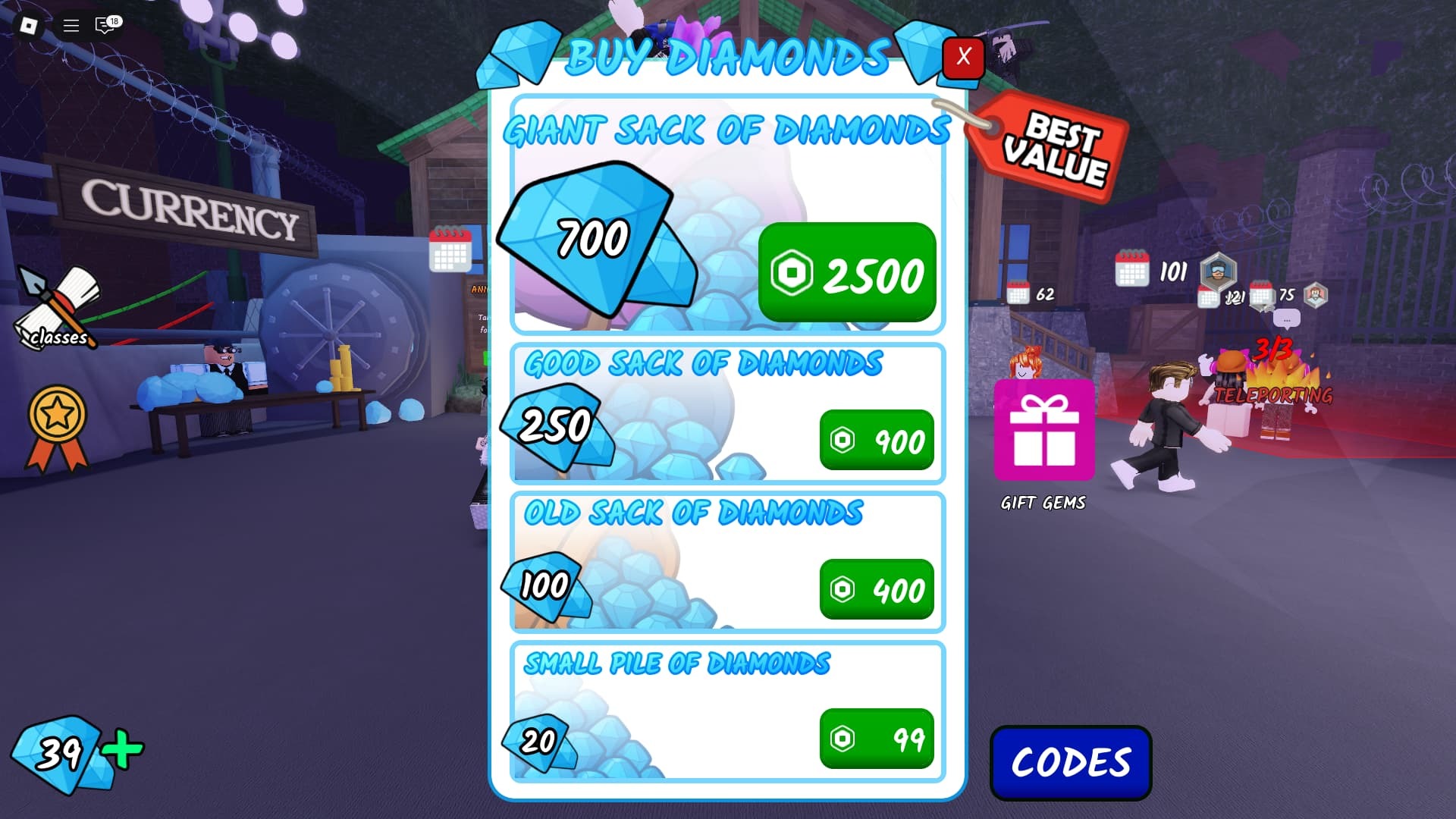 99 Nights in the Forest how to redeem codes