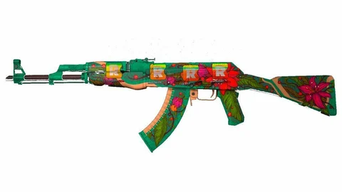 AK 47 Wild Lotus with sticker