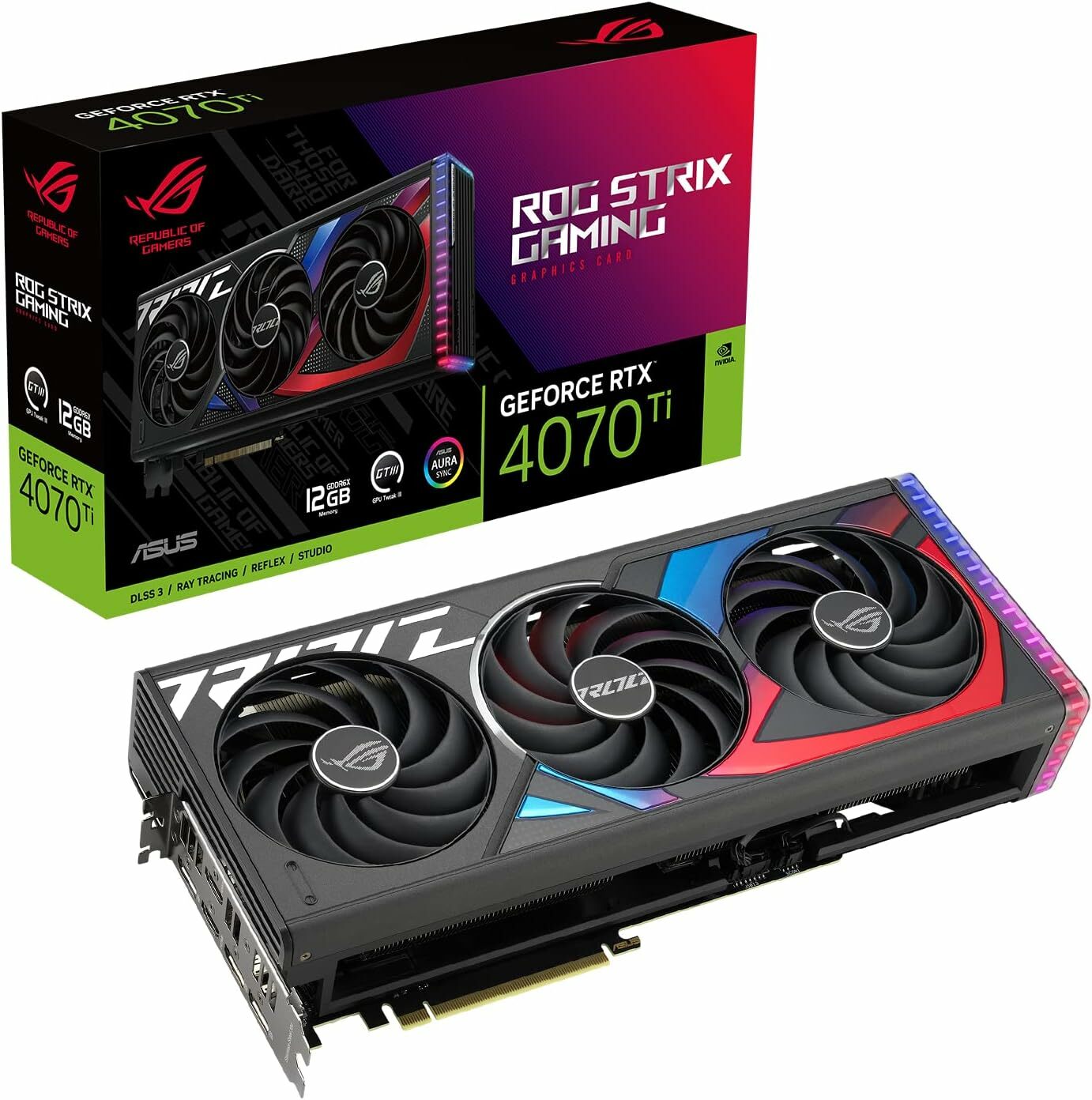 ASUS ROG Strix NVIDIA Ge Force RTX 4070 Ti