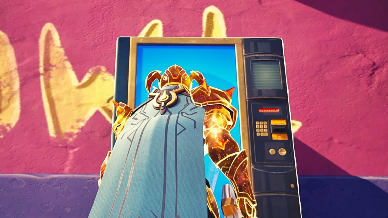 Fortnite Ace's Exotics Ace's Armory Vending Machines Epic Games