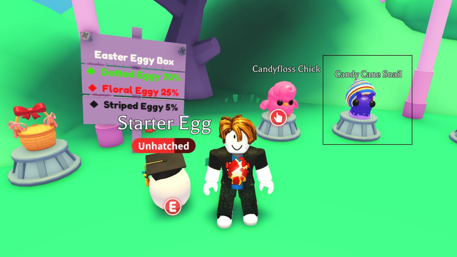 Adopt Me how to get Candy Cane Snail