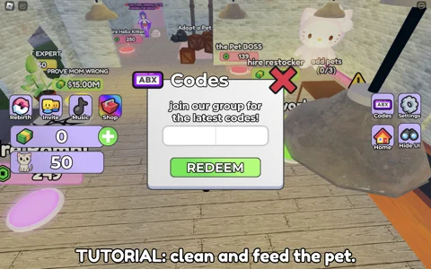 Adopt Pets and Prove Mom Wrong redeem codes