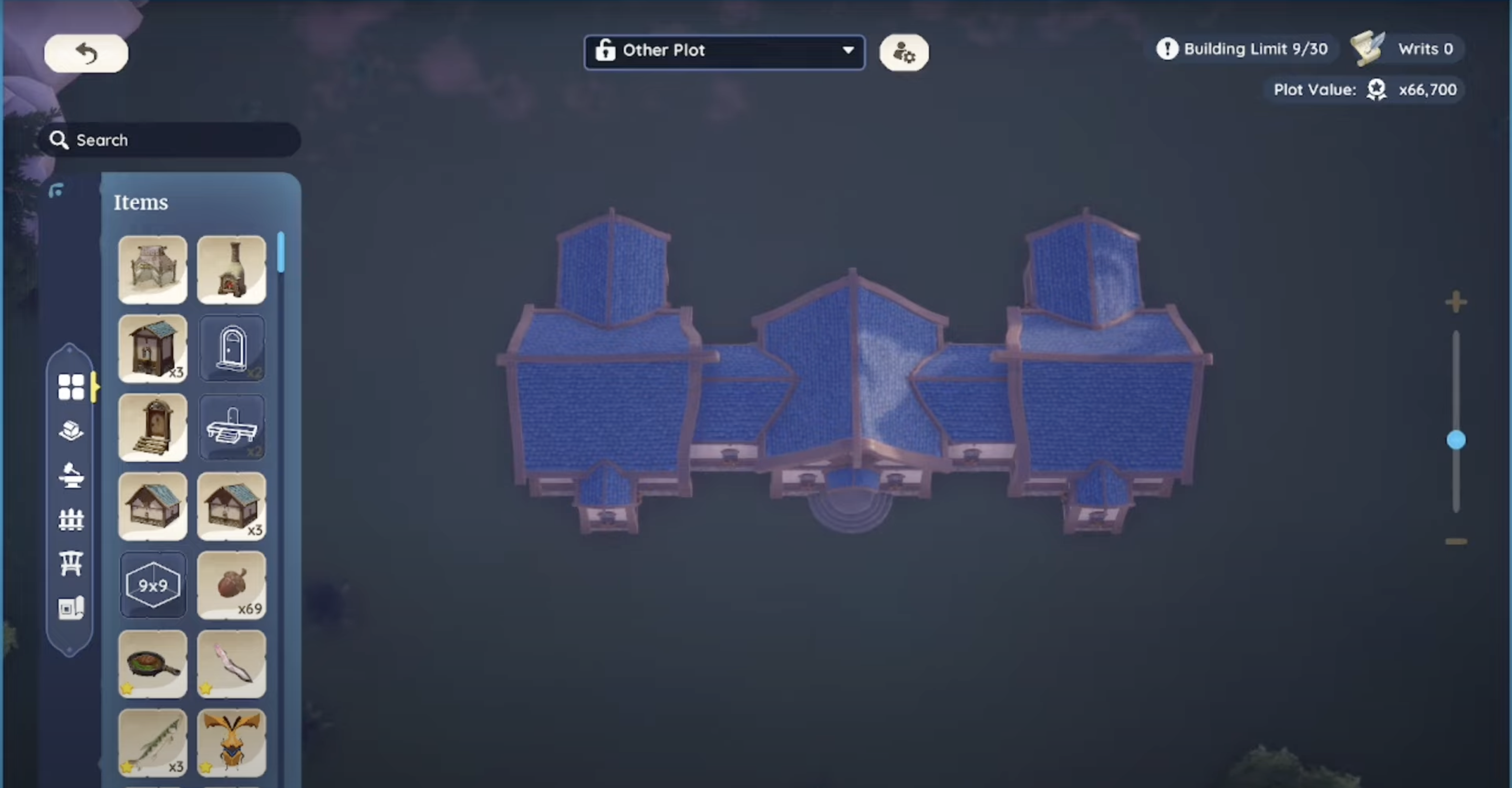 Advanced mansion palia