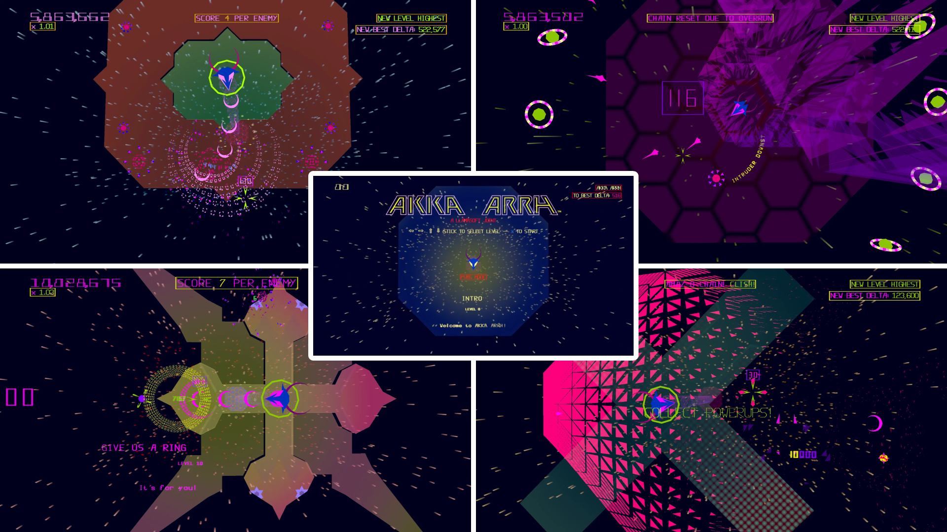 Akka Arrh Screenshots