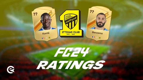 Al Ittihad EA FC 24 Ratings Benzema Kante FIFA 24