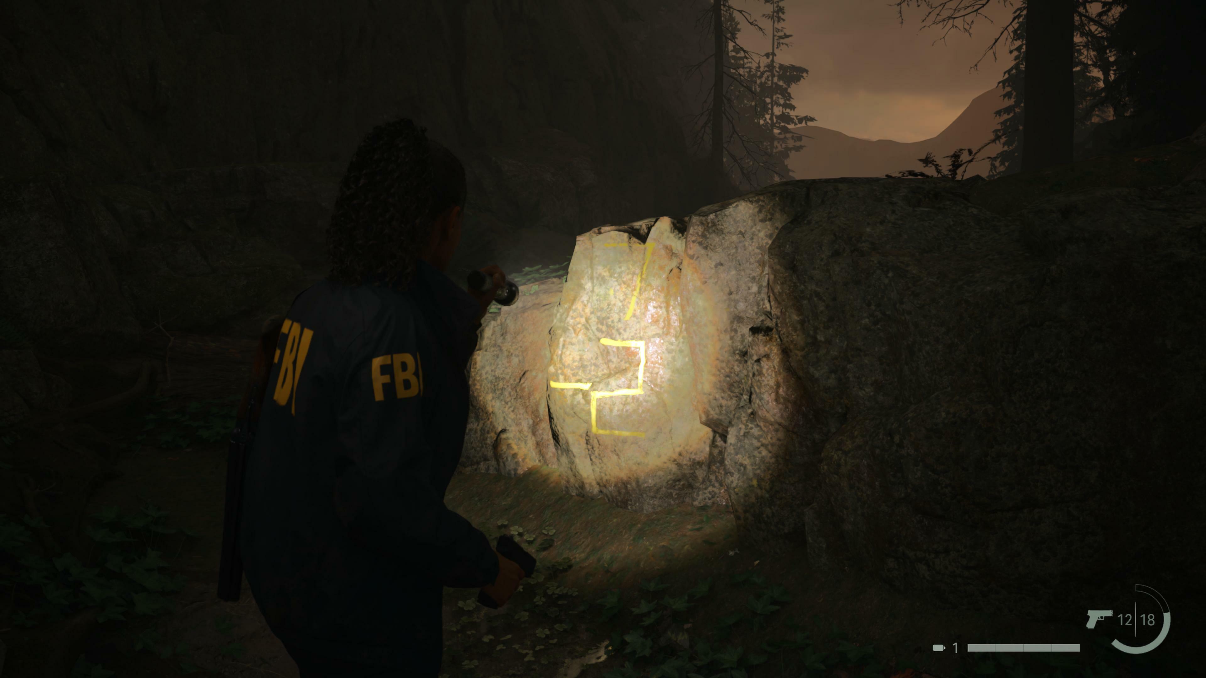 Alan Wake 2 Rock Rock Tree number 2
